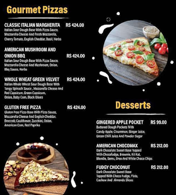 Fasta Pizza menu 