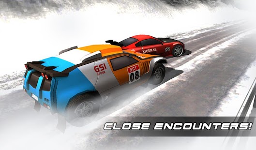   Winter Snow Car Rally Racing- screenshot thumbnail   