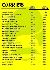 Thaali Walaa menu 3