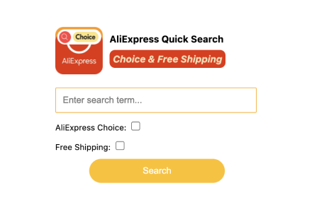 AliExpress Quick Search : Choice & Free Shipping search small promo image