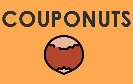 Couponuts - Automatic Coupon & Voucher finder small promo image