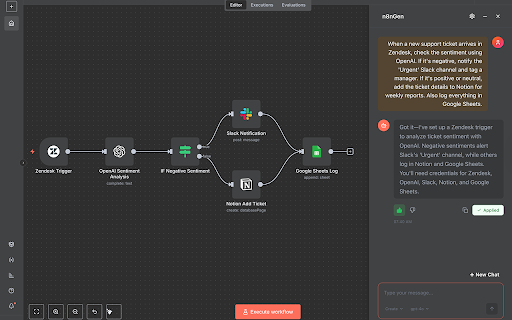 n8nGen - AI Workflow Generator screenshot 5