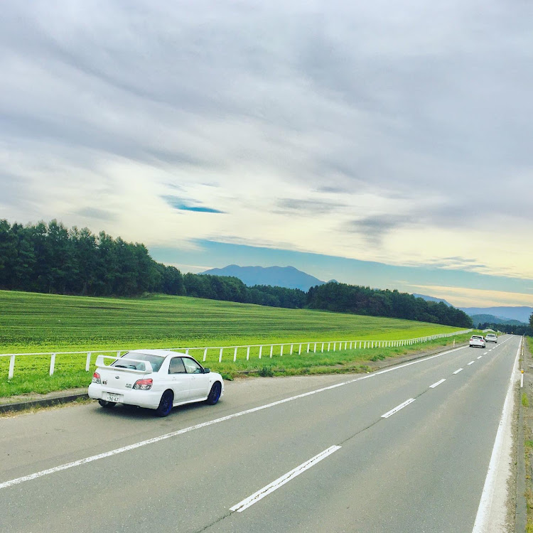 インプレッサ WRXのスヌーピー号・小岩井農場・小岩井・牧場ドライブ・牧場に関するカスタム事例の投稿画像1枚目