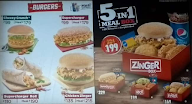 KFC menu 2