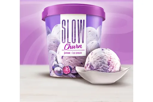 Slow Churn Jamun Ice Cream [500 ML]