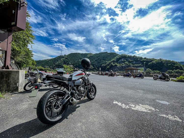 ジムニーのワインディング・ツーリング・代車・XSR700・矢作ダムに関するカスタム事例の投稿画像5枚目
