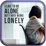 Cover Image of Download Sad and Lonely Painful Quotes 1.1 APK