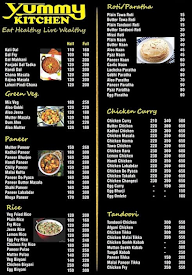 Yummy Kitchen menu 1