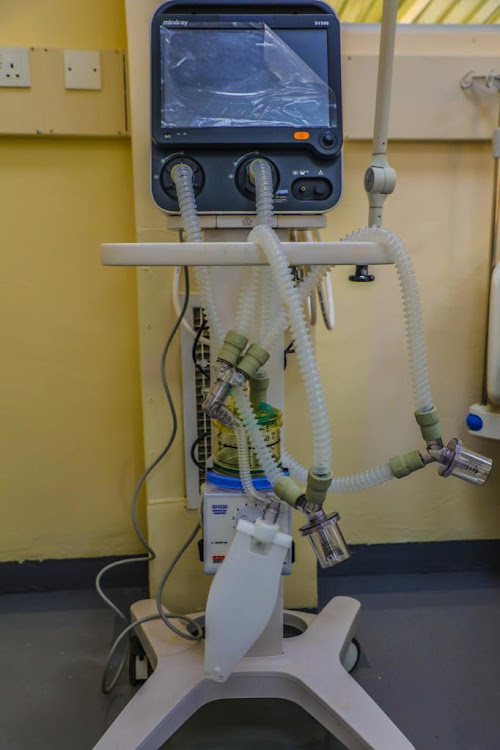 Ventilator in a Kiambu health facility