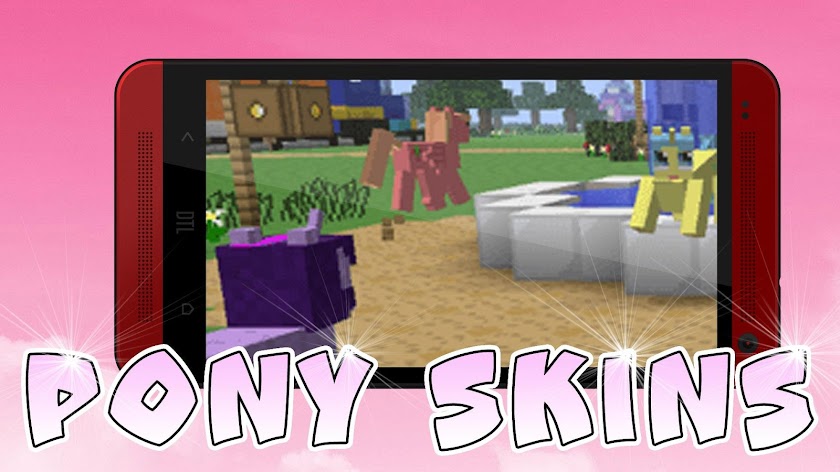 Skins Little Pony for Mine Screen 1