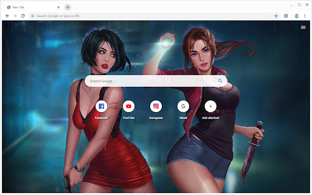 New Tab - Resident Evil 2