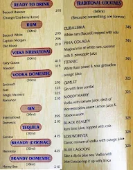 Amber menu 2