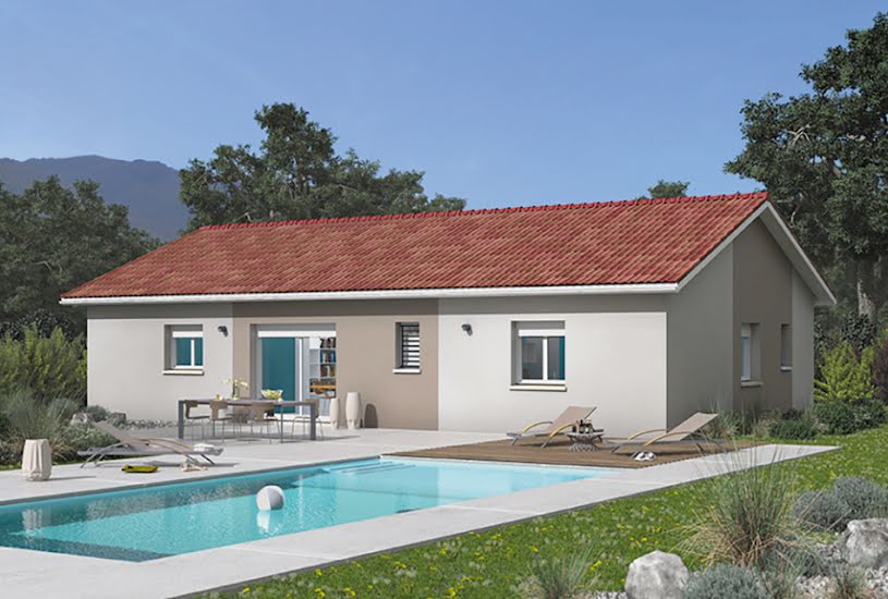  Vente Terrain + Maison - Terrain : 860m² - Maison : 100m² à Saint-Romain-le-Puy (42610) 