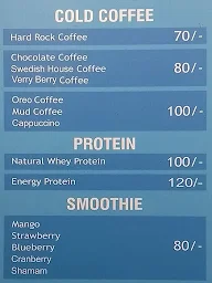 Think Juice menu 1