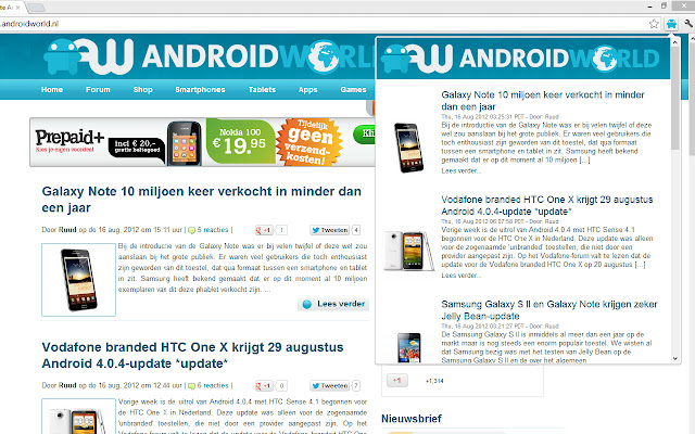 Androidworld.nl Reader