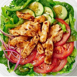 Sweet Onion Chicken Teriyaki Salad