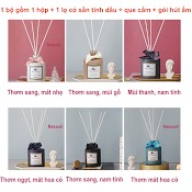 [Chính Hãng] Bộ Tinh Dầu Nước Hoa Khuếch Tán Thơm Phòng Cao Cấp Enjoy Everyday, Reed Diffuser, Kèm Que