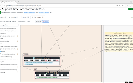 Striffs for GitHub screenshot 2