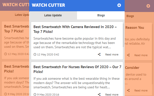 Watch Cutter - Latest News Update Preview image 1