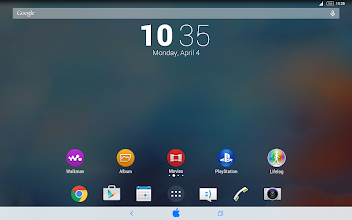 Blue Apple For Xperia Theme Google Play Ilovalari