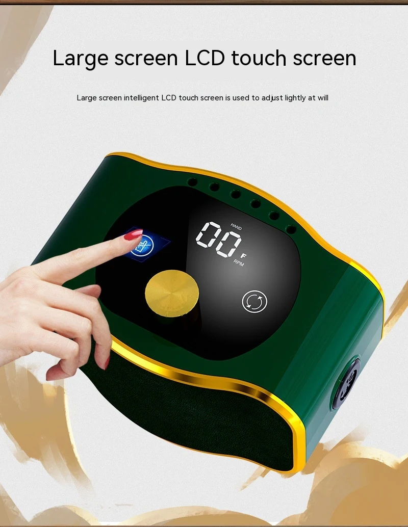 Title 3, 35000 Snelheid Lederen Panel Touchscreen Nagelp...