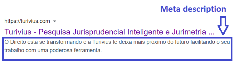 Meta description - o que é