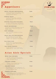 Asian aisle menu 2