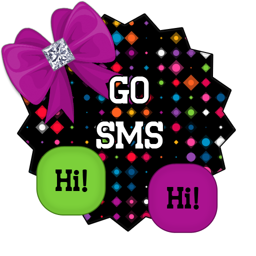 GO SMS THEME - Bow Glitz 9 個人化 App LOGO-APP開箱王