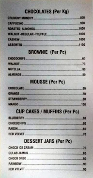 Ambarsio Bake Studio menu 2