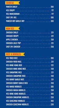 Midnight Bites menu 2