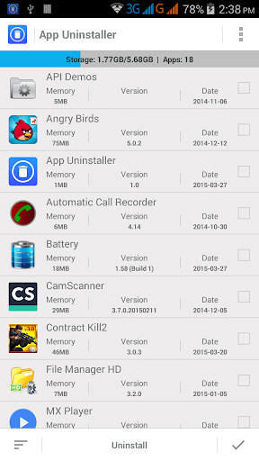 App Uninstaller