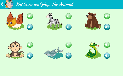 Kid learn and play Animals