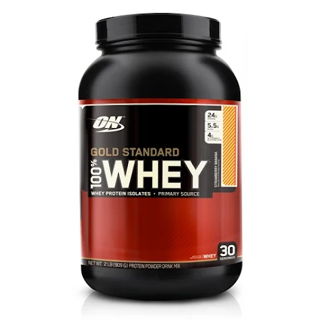 ON 100% Whey Gold Standard  - Banana Cream 908g