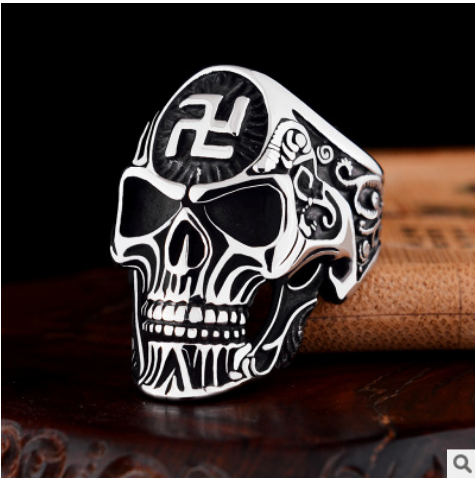 Skull Ring Sieraden Mode Ring Laat je individualiteit zien met deze opvallende ring. Een stoere accessoire die elke outfit compleet maakt.