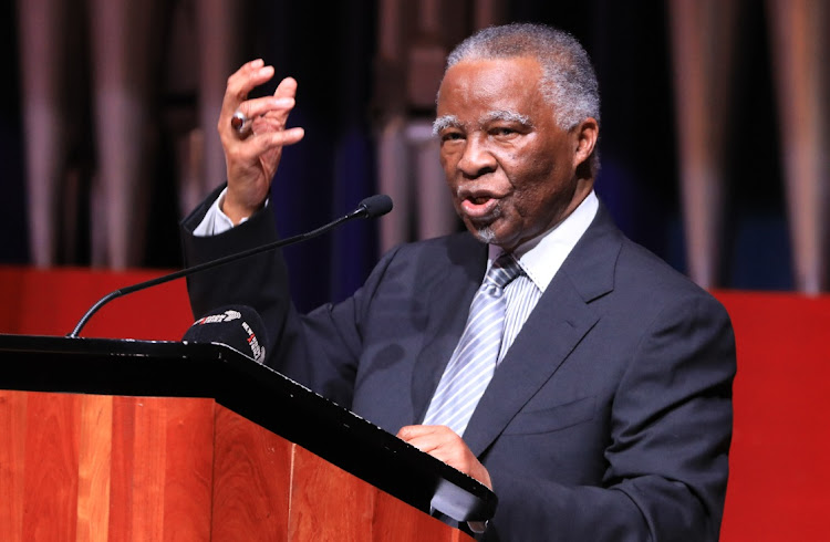Former president Thabo Mbeki. Picture: THAPELO MOREBUDI/THE SUNDAY TIMES