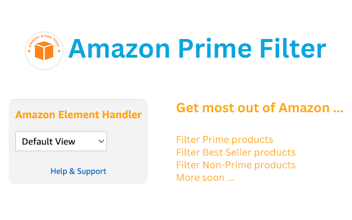 Amazon Prime Filter