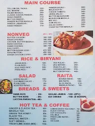 Winn Cafe menu 1