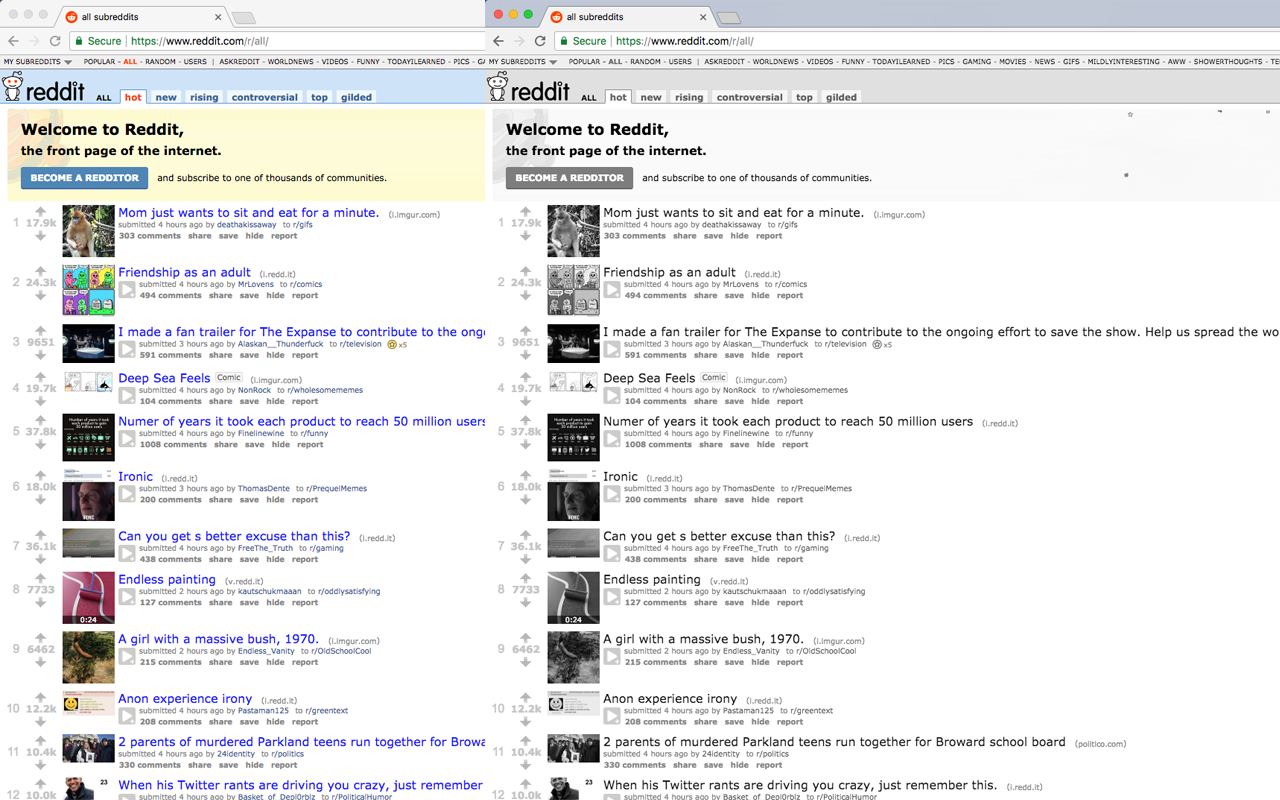 Grayscale the Web - Save Sites Preview image 3