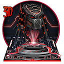 App herunterladen 3d Predator Black Red keyboard Installieren Sie Neueste APK Downloader