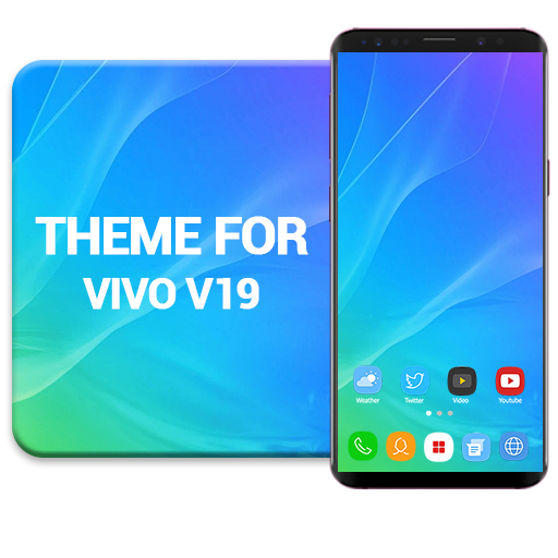 Launcher theme for Vivo V19 wallpaper