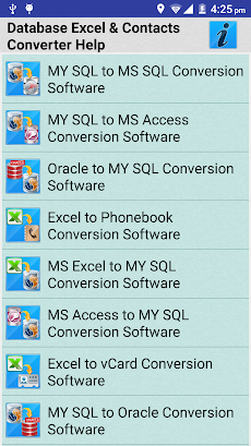 Database Excel Converter Helpのおすすめ画像1