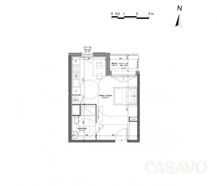 Vente appartement 1 pièce 29.53 m² à Marly-la-Ville (95670), 164 900 €