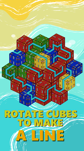 Screenshot Cube Line Puzzle
