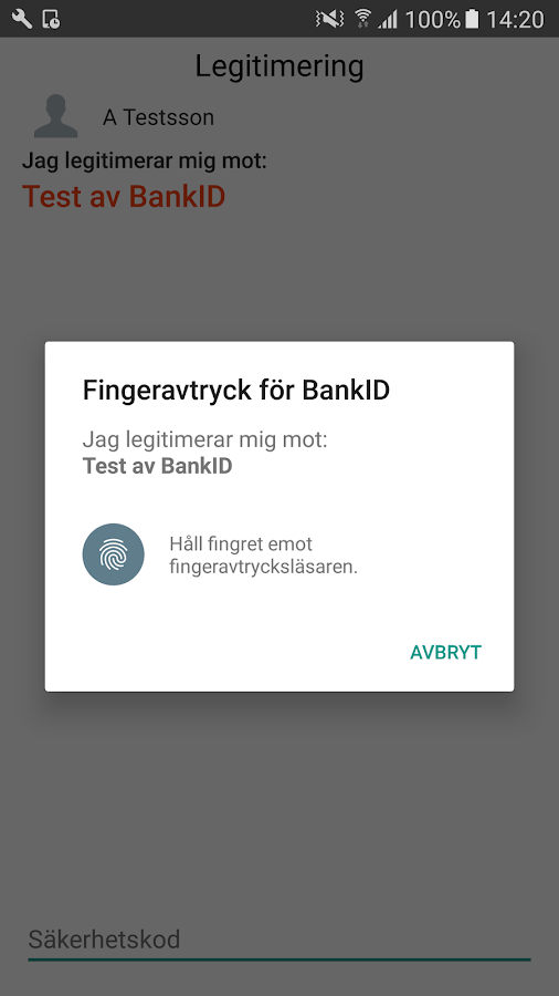 aktiveringskod mobilt bank id