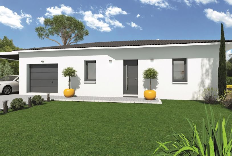  Vente Terrain + Maison - Terrain : 500m² - Maison : 99m² à Aubie-et-Espessas (33240) 