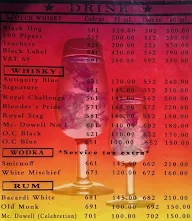 Devdas Bar & Restaurant menu 1