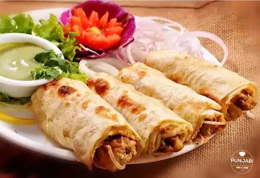 Afghani Garlic Chaap Roll