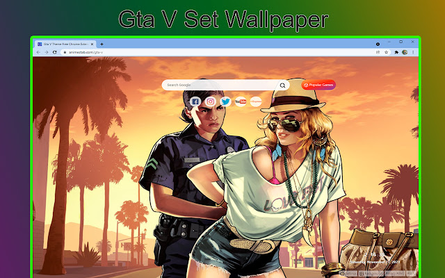 Gta V HD Custom New Tab