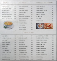 Shiv Prasad Restaurant menu 1