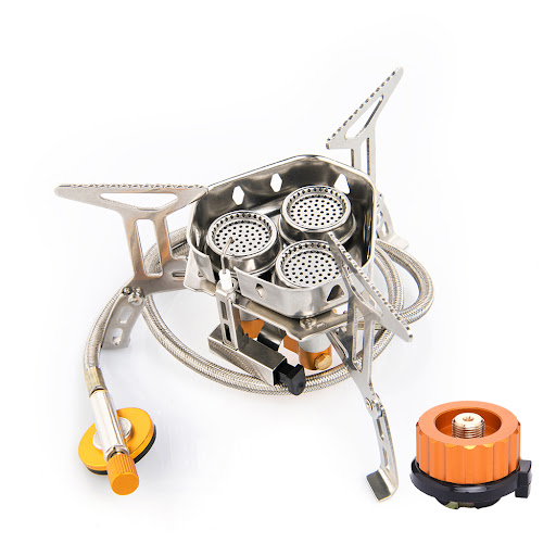 Title 3, Foldable Portable Split Windproof Picnic Stove ...